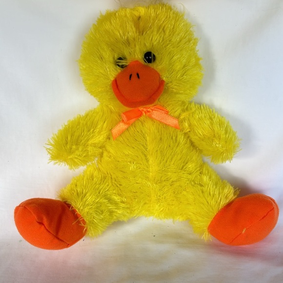 NWOT Set Of 3 Adorable Easter Plush Yellow Bird - Picture 5 of 9